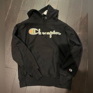Champion Reverse Weave Hoodie Men’s with Stitched Logo